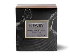 Чай листовой Newby Heritage Black tea & Thyme