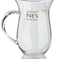 Чашка стеклянная 220 мл с логотипом NEWBY